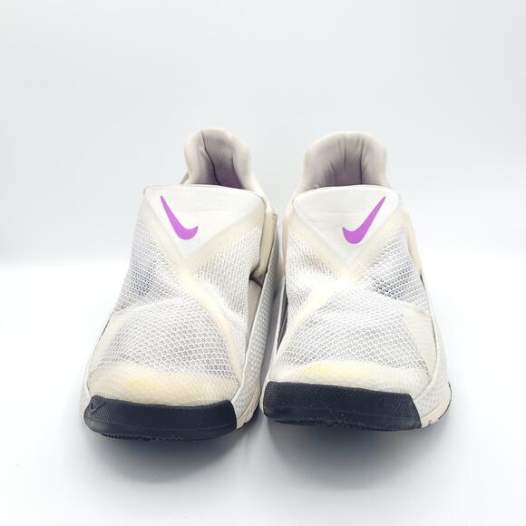 Nike Go Flyease DR5540-104 Off White Purple Easy On women's Size 10.5 - Picture 7 of 9